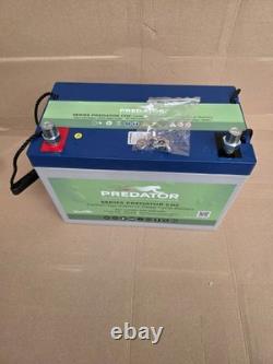 4X Predator Non Spill AGM / GEL 12v Massive 110ah Sealed Marine Leisure Battery