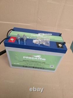 4X Predator Non Spill AGM / GEL 12v Massive 110ah Sealed Marine Leisure Battery