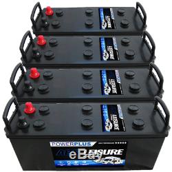4 x ABS L140 Leisure Marine Battery 12v 140ah Solar Batteries