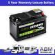 4 X Agm Lp100 100ah (110) Sealed Boat Starter & Leisure Deep Cycle Battery 12v