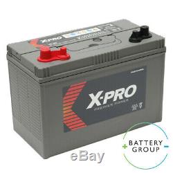 4x12V 110AH (C100) Numax XV31MF UltraDeepCycle Leisure Battery X-Pro Replacement