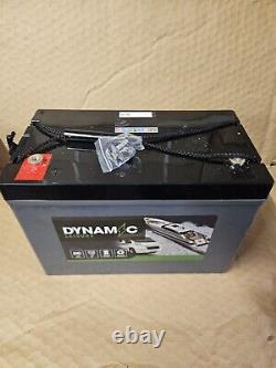 4x Non Spill AGM / GEL 12v Massive 130 ah Sealed Marine / Leisure Battery