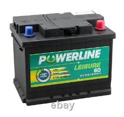 60Ah Leisure Battery Powerline 60 Leisure Battery