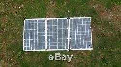 60W Folding Solar Panel for 12V Leisure Battery Charging inc. Motor Home & Boat