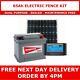 65ah Leisure Battery And 30w Solar Panel Package, Perfect For Electric Fences