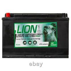 679 Leisure Battery 105Ah 720cca 12V L345 x W175 x H239mm Lion 679