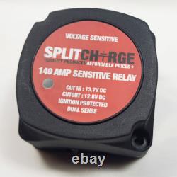 6 Metre Twin Leisure Battery Split Charge Kit 12V 140A Heavy Duty