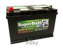 6 X 12V 120AH Leisure / Marine Battery L302mm X W172mm X H225mm SuperBatt LM120