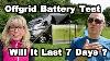 7 Day Off Grid Test For Our Lithium Battery Vanlife Uk