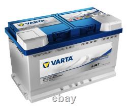 80Ah Leisure Battery LED80 Varta Dual Purpose EFB Leisure Battery 930 080 080