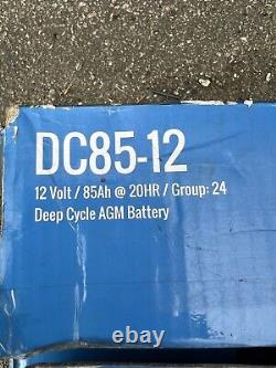 85Ah Leisure Battery FULLRIVER DC85-12 Deep Cycle AGM 12V Battery