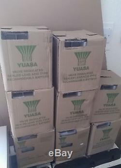 8 Yuasa 6v gel battery Bank 12V 400AH Sealed lead UPS solar/wind leisure/Invert