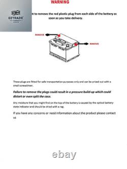 90AH 12V LEISURE BATTERY for CARAVAN CAMPERVAN MOTORHOME