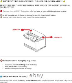 90AH 12V LEISURE BATTERY for CARAVAN CAMPERVAN MOTORHOME DEEP CYCLE