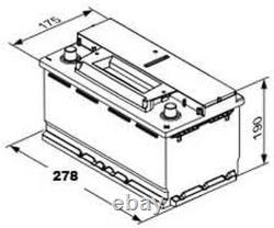 90AH 12V LEISURE BATTERY for CARAVAN CAMPERVAN MOTORHOME DEEP CYCLE
