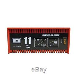 ABSAAR 12V 11A (10A) Fully Automatic Electronic Leisure Marine Battery Charger