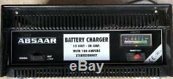 ABSAAR 12V 20Amp (20A) Heavy Duty Leisure & Marine Battery Charger 180A Booster
