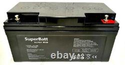 AGM Deep Cycle Leisure Battery 12V 110AH 12VSLA35N Electric outboard Marine Boat