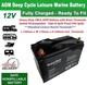 Agm Deep Cycle Leisure Battery 12v 140ah 12vsla33n Caravan Motorhome Marine Boat