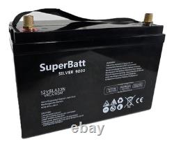 AGM Deep Cycle Leisure Battery 12V 140AH 12VSLA33N Caravan Motorhome Marine Boat