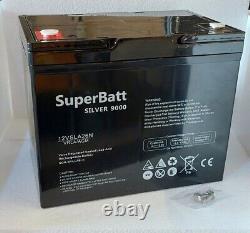 AGM Deep Cycle Leisure Battery 12V 90AH 12VSLA26N Electric outboard Marine Boat