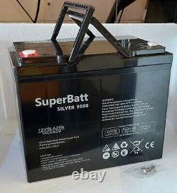 AGM Deep Cycle Leisure Battery 12V 90AH 12VSLA26N Electric outboard Marine Boat