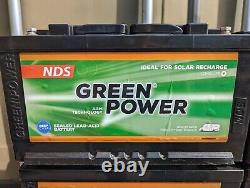 AGM Green Power Deep Cycle Leisure Battery 100B 12v 100Ah C20 Solar- Caravan