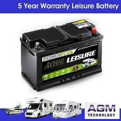 AGM LP100 100ah 12 volt LEISURE & STARTER Battery Low Height Style