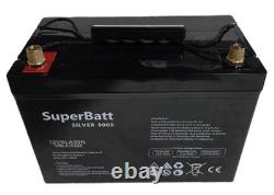 AGM Ultra Deep Cycle Leisure Marine Battery 12V 130AH Heavy Duty 12VSLA30N