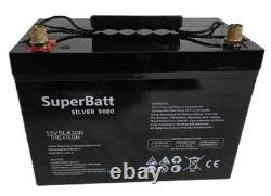 AGM Ultra Deep Cycle Leisure Marine Battery 12V 130AH Heavy Duty 12VSLA30N