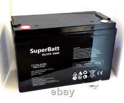 AGM Ultra Deep Cycle Leisure Marine Battery 12V 140AH Heavy Duty 12VSLA33N
