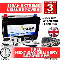 Auto Elite 12v 115ah Dual Purpose Leisure Battery Starting And Deep Cycling ££££