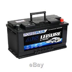 Advanced Leisure Battery LP110 12v Low Profile 110 ah amp caravan/motor mover