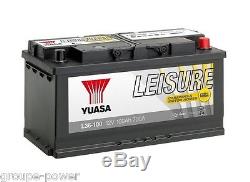 Battery discharge slow leisure Yuasa YBX L36-100 12v 100ah high quality