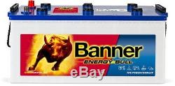 Battery solar camping ca banner energy bull 96801 12v 230ah to discharge slow