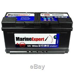 Bootbatterie 100Ah AGM Boat Supply Battery Starterbatterie Battery 12v
