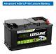 Campervan Agm Lp100 Low Height Leisure Deep Cycle Battery 12v 100ah