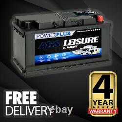 Caravan Leisure Battery LP130 12V Low Profile 130 AH PowerPlus