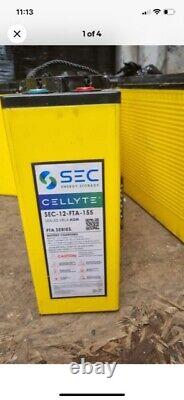 Cellyte Sec 12-fta 155ah Solar/leisure Batteries