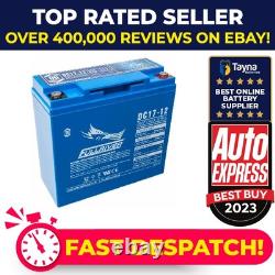 DC17-12 FullRiver DC Series Deep Cycle AGM Leisure Battery 17Ah