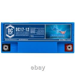 DC17-12 FullRiver DC Series Deep Cycle AGM Leisure Battery 17Ah