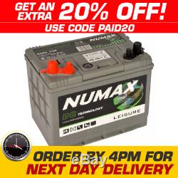 DC24MF Numax Leisure Battery 12V 80Ah