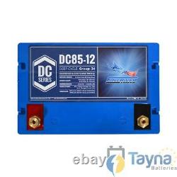 DC85-12 FullRiver DC Series Deep Cycle AGM Leisure Battery 85Ah