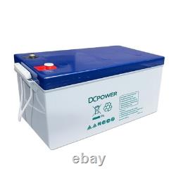 DC Power Agm VRLA Carbon 12v 280ah Leisure Battery