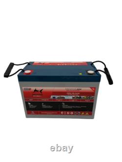 Deep Cycle AGM Leisure Battery 12v 115ah Leisure High Power with M8 Terminals