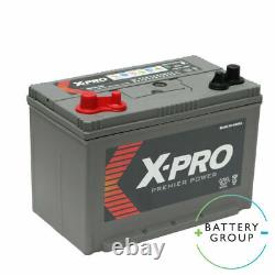 Deep Cycle Leisure Battery 12V 100AH X-PRO 303x172x222mm m27dc HD Spec