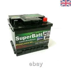 Deep Cycle Leisure Battery 12V 50AH LM50 Battery Caravan Campervan Marine Boat