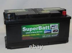 Deep Cycle Leisure Battery 12v 100ah Caravan Motorhome Marine Boat Sb Lh100 +