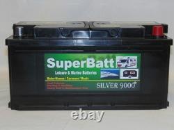 Deep Cycle Leisure Battery 12v 100ah Caravan Motorhome Marine Boat Sb Lh100 +