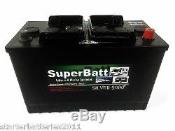 Deep Cycle Leisure Marine Battery SuperBatt LM140 12V 140AH (110AH 120AH 130AH)
